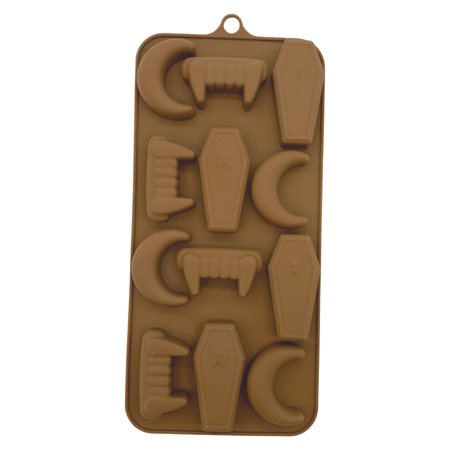 12 Cavity Teeth Coffin Moon Mould