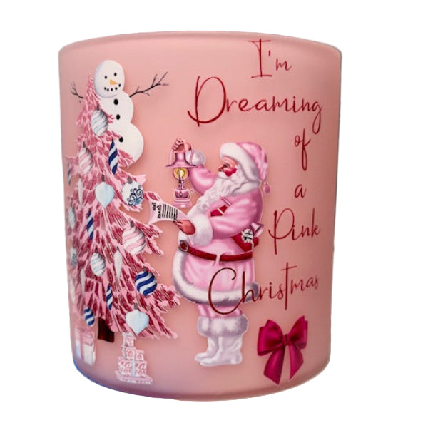 Christmas Urban Jar Large - Pink