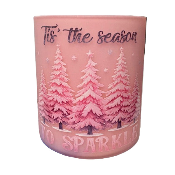 Christmas Urban Jar Large - Pink
