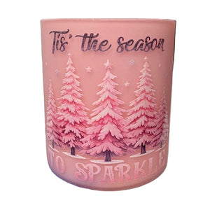 Christmas Urban Jar Large - Pink