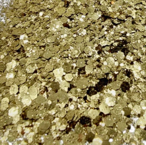 Light Gold Biodegradable Glitter