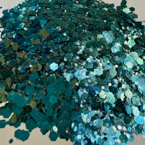 Light Blue Biodegradable Glitter