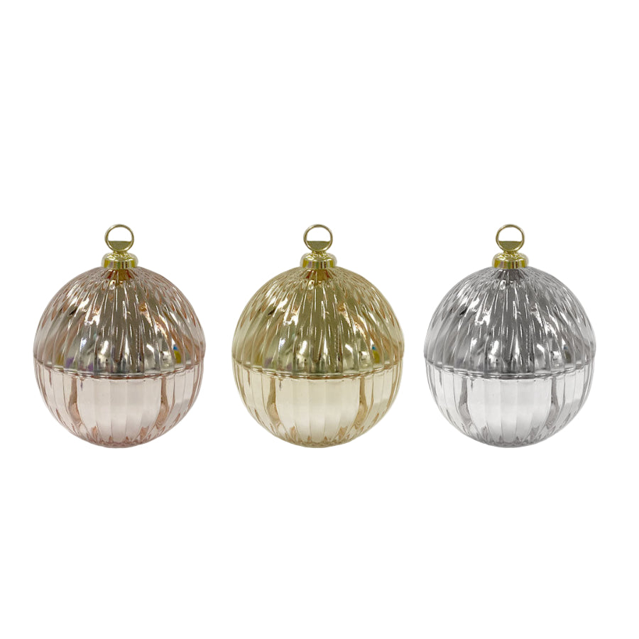Baby Bauble Trio Set – Rose Gold, Gold, Silver