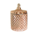GEO Cut Glass Rose Gold/Copper 230ml