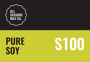 All Seasons Wax Company: S100 Pure Soy