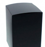 Box Knob Lid - Black 12pk