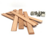 Double Ply Wood Wick 10mm x 150mm