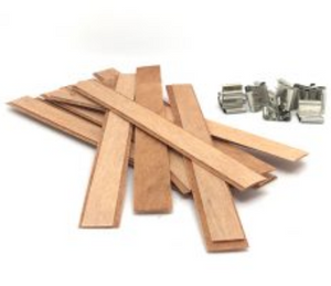 Double Ply Wood Wick 16mm x 150mm