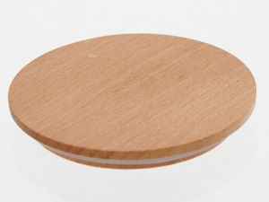 Wooden Lid Slim Profile Xlge - Natural Beech