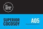 All Seasons Wax Company: A05 Superior CocoSoy