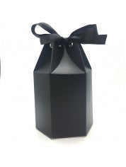 Gift Box - Hexagon Shape Black
