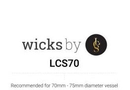LCS70 Wicks - 20 Pack