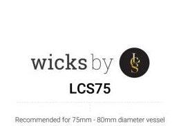 LCS75 Wicks - 20 Pack